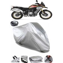 Coverplus Bmw F 850 GS Adventure Gri Arka Çanta Uyumlu Su Geçirmez Motosiklet Brandası
