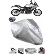 Coverplus Bmw F 900 XR Gri Arka Çanta Uyumlu Su Geçirmez Motosiklet Brandası