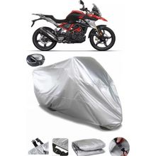 Coverplus Bmw G 310 GS Gri Arka Çanta Uyumlu Su Geçirmez Motosiklet Brandası