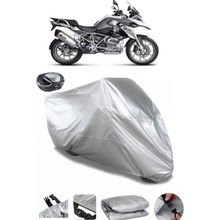 Coverplus Bmw R 1200 GS Gri Arka Çanta Uyumlu Motosiklet Brandası
