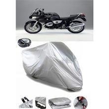 Coverplus Bmw R 1200 ST Gri Arka Çanta Uyumlu Motosiklet Brandası