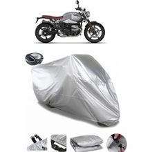 Coverplus Bmw R Nine T Scrambler Gri Arka Çanta Uyumlu Motosiklet Brandası