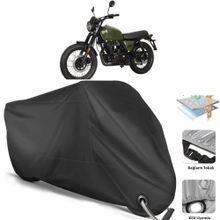 Coverplus Brixton BX 125 X Siyah Motosiklet Branda