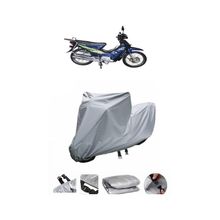 Coverplus Çelik Motor Cup 110 Gri Su Geçirmez Motosiklet Brandası