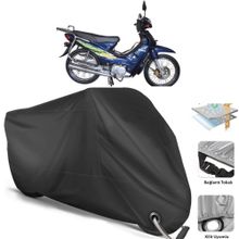 Coverplus Çelik Motor Cup 110 Siyah Motosiklet Branda