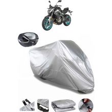 Coverplus CF Moto 650MT Gri Arka Çanta Uyumlu Motosiklet Brandası