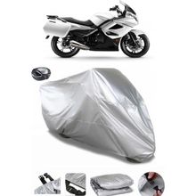 Coverplus CF Moto 650TK Gri Arka Çanta Uyumlu Motosiklet Brandası