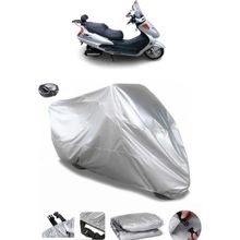 Coverplus Dorado Akida Scooter 150 Gri Arka Çanta Uyumlu Su Geçirmez Motosiklet Brandası