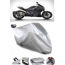 Coverplus Ducati Diavel Carbon Gri Arka Çanta Uyumlu Su Geçirmez Motosiklet Brandası