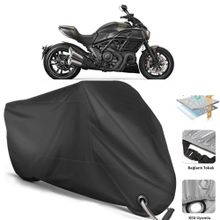 Coverplus Ducati Diavel Carbon Siyah Motosiklet Branda