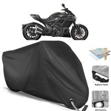 Coverplus Ducati Diavel Dark Siyah Motosiklet Branda