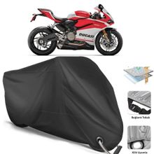 Coverplus Ducati Panigale 959 Corsa Siyah Motosiklet Branda