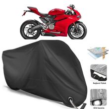 Coverplus Ducati Panigale 959 Siyah Motosiklet Branda