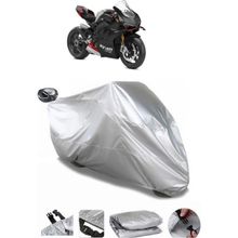 Coverplus Ducati Panigale V4 SP Gri Arka Çanta Uyumlu Su Geçirmez Motosiklet Brandası