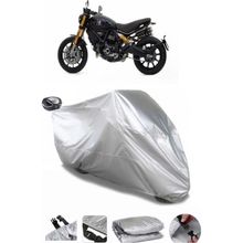 Coverplus Ducati Scrambler 1100 Sport Pro Gri Arka Çanta Uyumlu Su Geçirmez Motosiklet Brandası