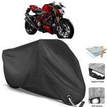 Coverplus Ducati Streetfighter 1098 S Siyah Motosiklet Branda