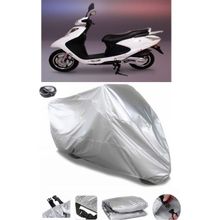 Coverplus Falcon Dolphin 100 EFI Gri Arka Çanta Uyumlu Su Geçirmez Motosiklet Brandası
