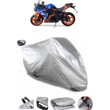 Coverplus Falcon FR-177 Gri Arka Çanta Uyumlu Su Geçirmez Motosiklet Brandası