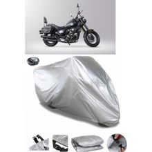 Coverplus Falcon Freedom 250 Gri Arka Çanta Uyumlu Su Geçirmez Motosiklet Brandası