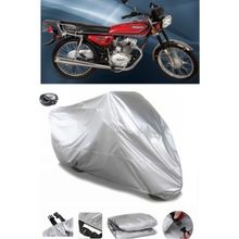 Coverplus Falcon Runner 125 Gri Arka Çanta Uyumlu Su Geçirmez Motosiklet Brandası