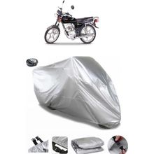 Coverplus Falcon Sport 100 Gri Arka Çanta Uyumlu Su Geçirmez Motosiklet Brandası