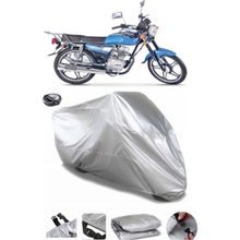 Coverplus Falcon Sport 100 LUX Gri Arka Çanta Uyumlu Su Geçirmez Motosiklet Brandası