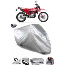 Coverplus GAS GAS ES 700 Gri Arka Çanta Uyumlu Su Geçirmez Motosiklet Brandası