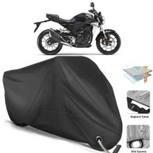Coverplus Honda CB 250 R Siyah Motosiklet Branda