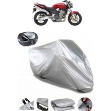 Coverplus Honda CB 900 Hornet Gri Su Geçirmez Motosiklet Brandası