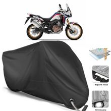 Coverplus Honda CRF1000L Africa Twin Adventure Sports Siyah Motosiklet Branda