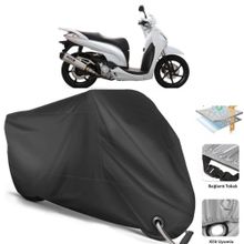 Coverplus Honda SH 300 Siyah Motosiklet Branda
