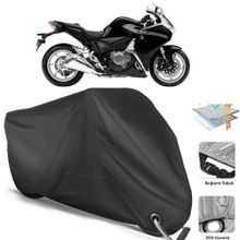 Coverplus Honda VFR 1200 F Siyah Motosiklet Branda
