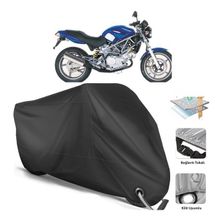 Coverplus Honda VTR 250 Siyah Motosiklet Branda