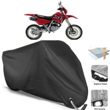 Coverplus Honda XL 200 Siyah Motosiklet Branda