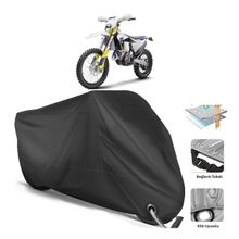 Coverplus Husqvarna FE 250 Siyah Motosiklet Branda