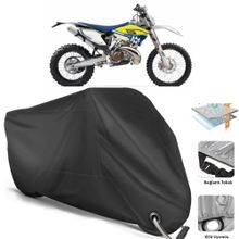 Coverplus Husqvarna TE 250 Siyah Motosiklet Branda