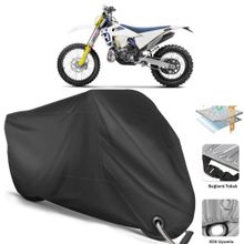 Coverplus Husqvarna TE 250i Siyah Motosiklet Branda