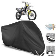 Coverplus Husqvarna TE 300i Siyah Motosiklet Branda