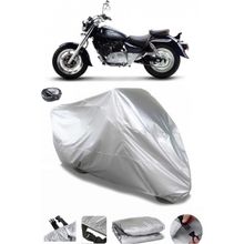 Coverplus Hyosung GV 250 Gri Arka Çanta Uyumlu Su Geçirmez Motosiklet Brandası