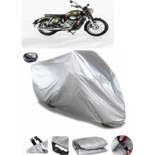 Coverplus Jawa Forty Two Gri Arka Çanta Uyumlu Su Geçirmez Motosiklet Brandası