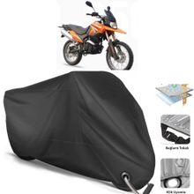 Coverplus Kadırga KD-250GY Siyah Motosiklet Branda
