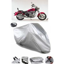 Coverplus Kanuni Caracal 200 Gri Arka Çanta Uyumlu Su Geçirmez Motosiklet Brandası
