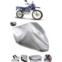 Coverplus Kanuni Cross 250 Gri Arka Çanta Uyumlu Su Geçirmez Motosiklet Brandası