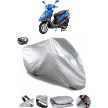 Coverplus Kanuni Mati 125 Gri Arka Çanta Uyumlu Su Geçirmez Motosiklet Brandası
