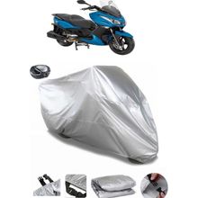 Coverplus Kanuni Reha 250 Gri Arka Çanta Uyumlu Su Geçirmez Motosiklet Brandası