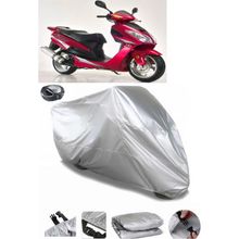 Coverplus Kanuni Rokko 150 Gri Arka Çanta Uyumlu Su Geçirmez Motosiklet Brandası