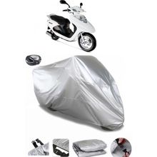 Coverplus Kanuni Ruby 100 Gri Arka Çanta Uyumlu Su Geçirmez Motosiklet Brandası