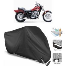 Coverplus Kawasaki EN 500 Siyah Motosiklet Branda