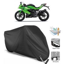 Coverplus Kawasaki Ninja 250SL Siyah Motosiklet Branda
