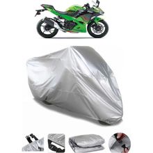 Coverplus Kawasaki Ninja 400 Gri Su Geçirmez Motosiklet Brandası